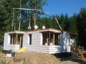 Строительство дома из газобетона фото 14